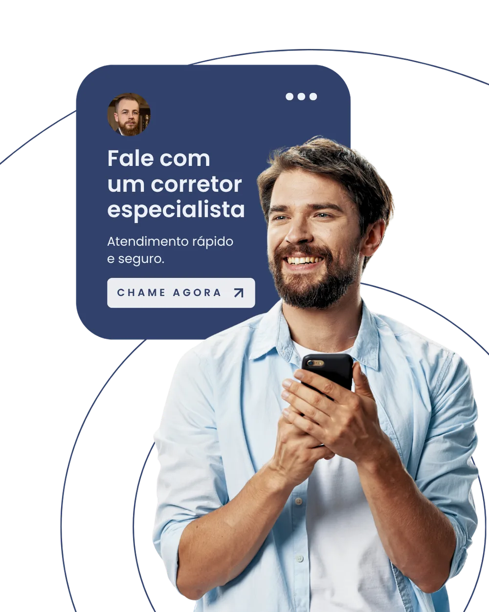 Corretor especialista em seguro de vida empresarial disponível para atendimento